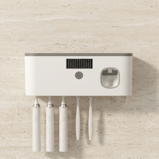 Support de Brosse à Dents UV – Organisateur & Distributeur Automatique - PURE