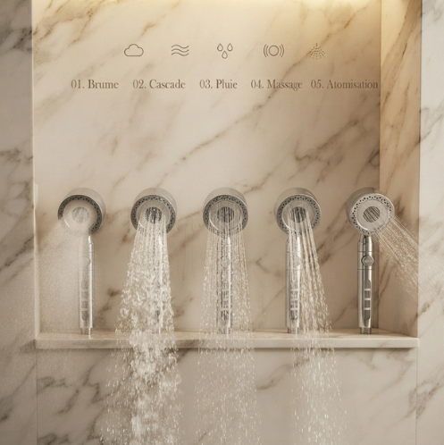Pommeau de douche 5 modes - PURE – Image 3