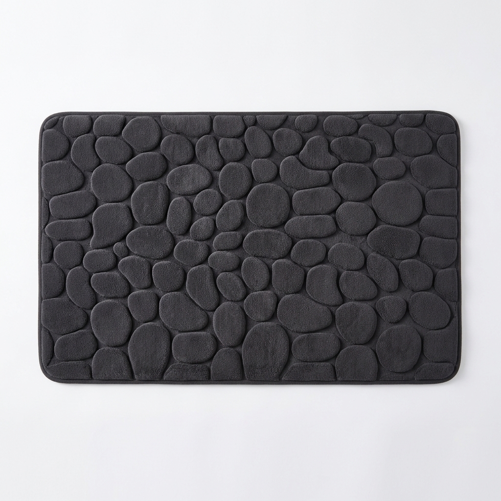 Tapis de Bain Effet Galets | Ultra-Absorbant & Antidérapant – Image 6