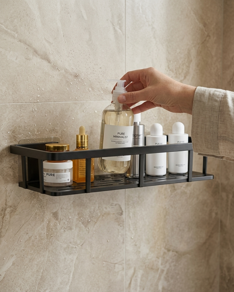 Étagère de Douche PURE — Sans Perçage